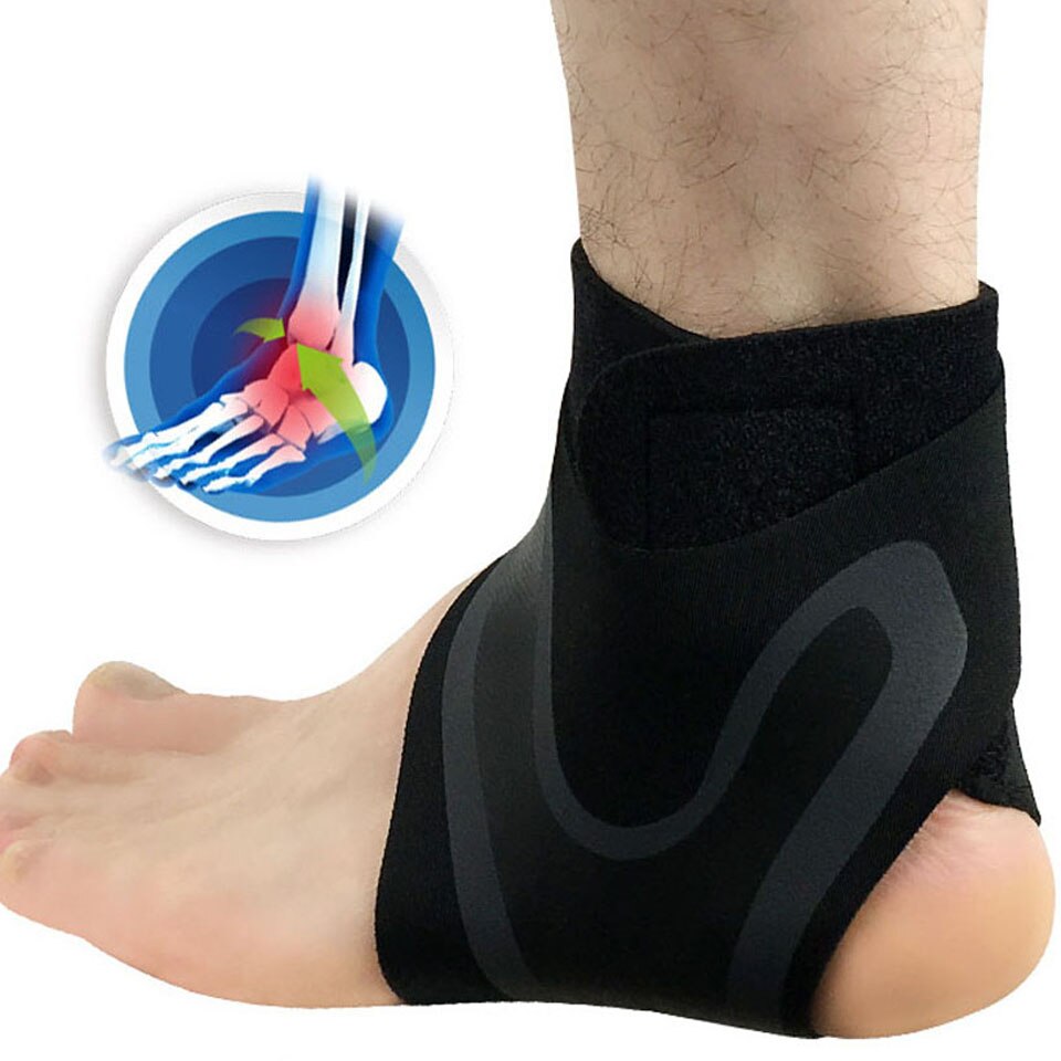 Sport Ankle Support For Running Women Men Basketball Football Ankle Braces Protector For Shoes Gear Strap Gym Planta